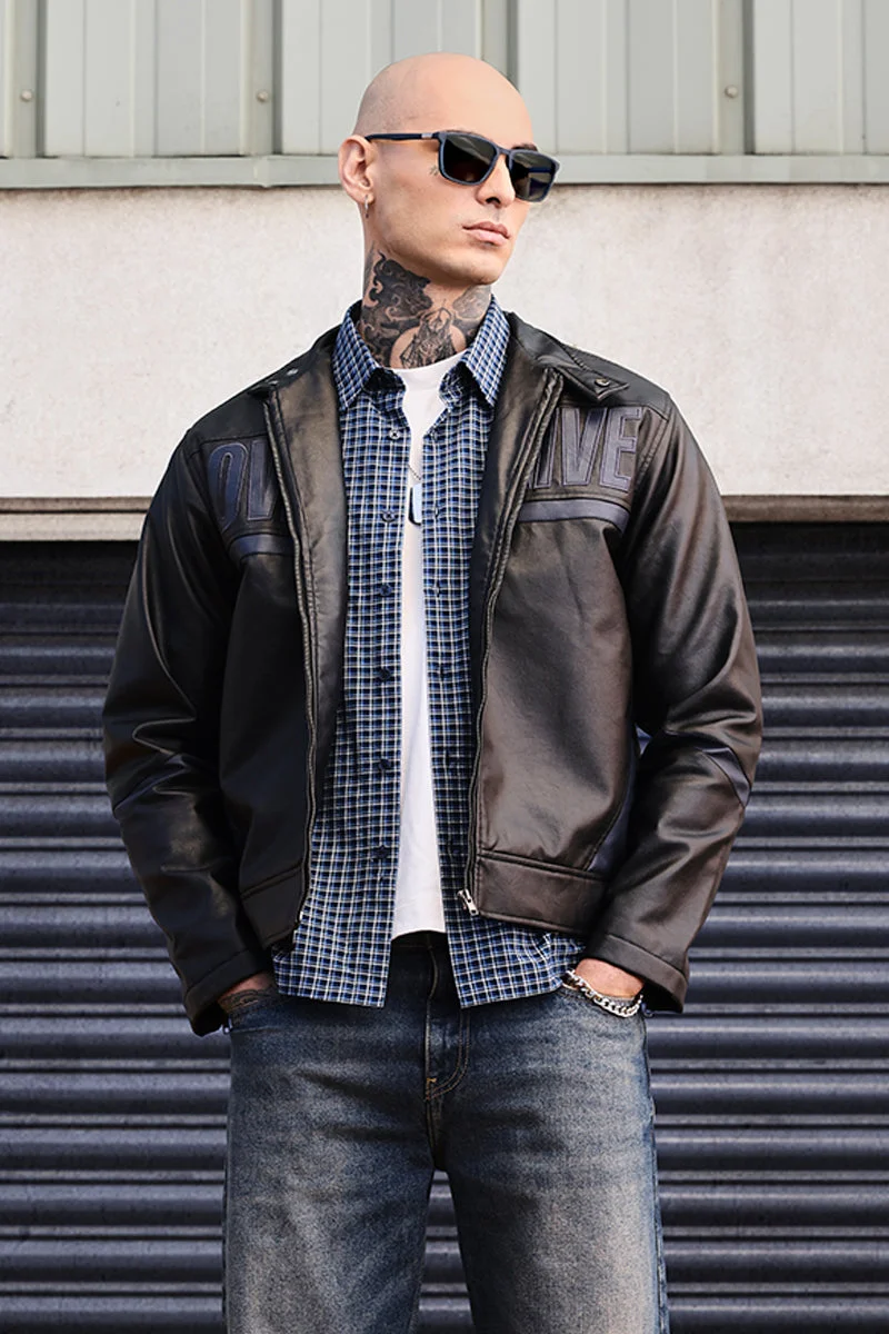 SNITCH GRIND OVERDRIVE Biker Jacket